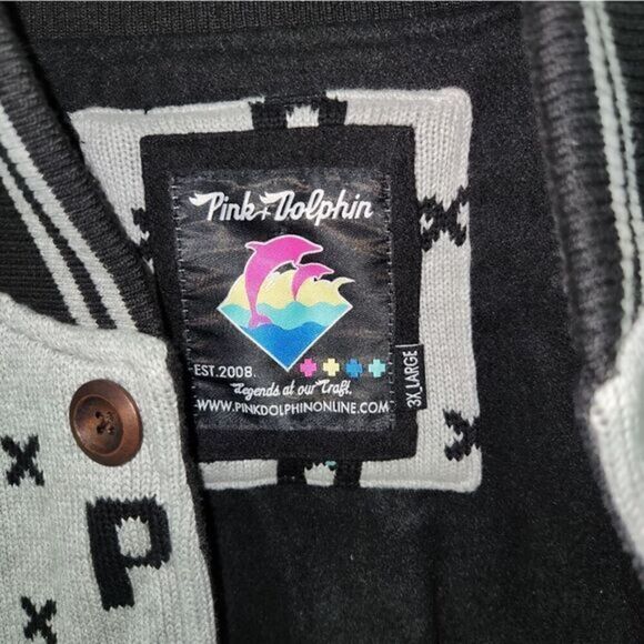 Pink Dolphin Coat size 2XL. - Picture 3 of 3